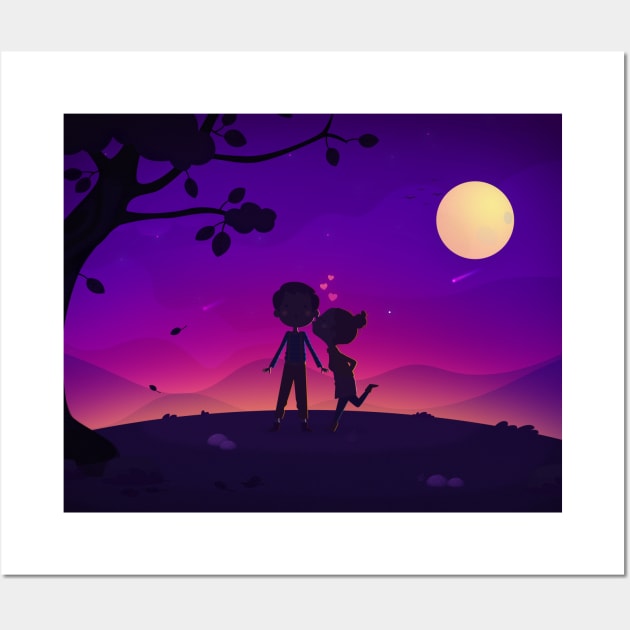 Couple Wall Art by tribhuvansuthar